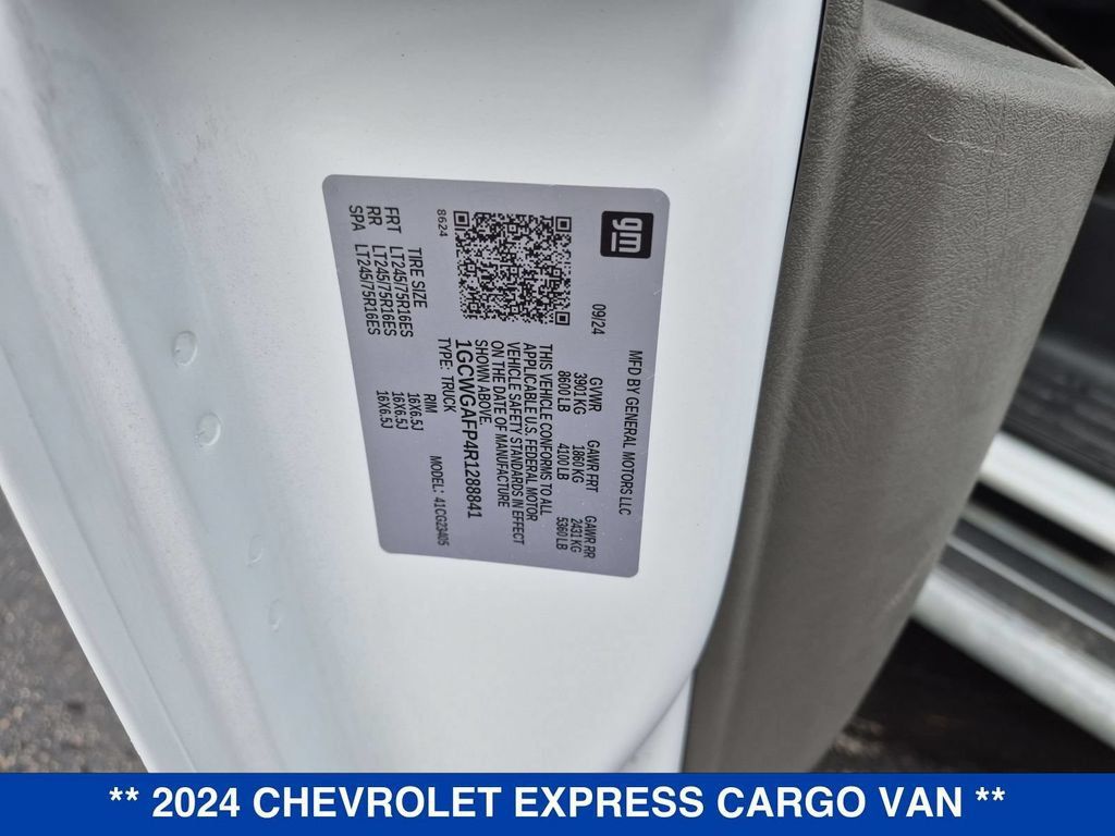 Used 2024 Chevrolet Express 2500 w/ Driver Convenience Package RWD image 27