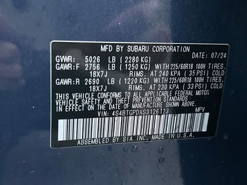 Used 2025 Subaru Outback Touring XT image 33