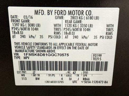 Used 2016 Ford Explorer XLT w/ Equipment Group 202A image 35