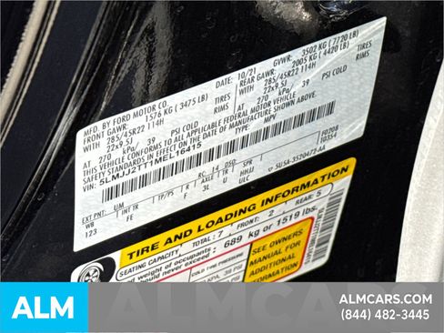 Used 2021 Lincoln Navigator Black Label w/ Cargo Convenience Package image 45