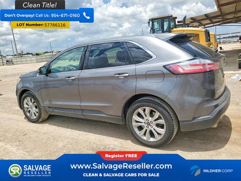 Used 2021 Ford Edge Titanium AWD/4WD image 3