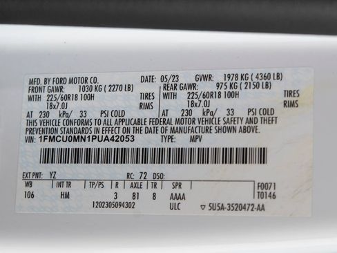Used 2023 Ford Escape ST-Line FWD image 31