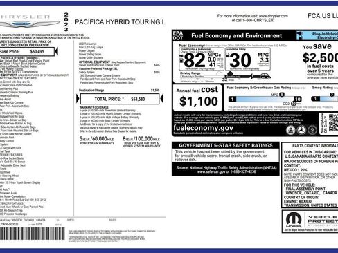 Used 2023 Chrysler Pacifica Touring-L image 8