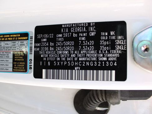 Used 2022 Kia Telluride SX w/ SX Prestige Package AWD/4WD image 56