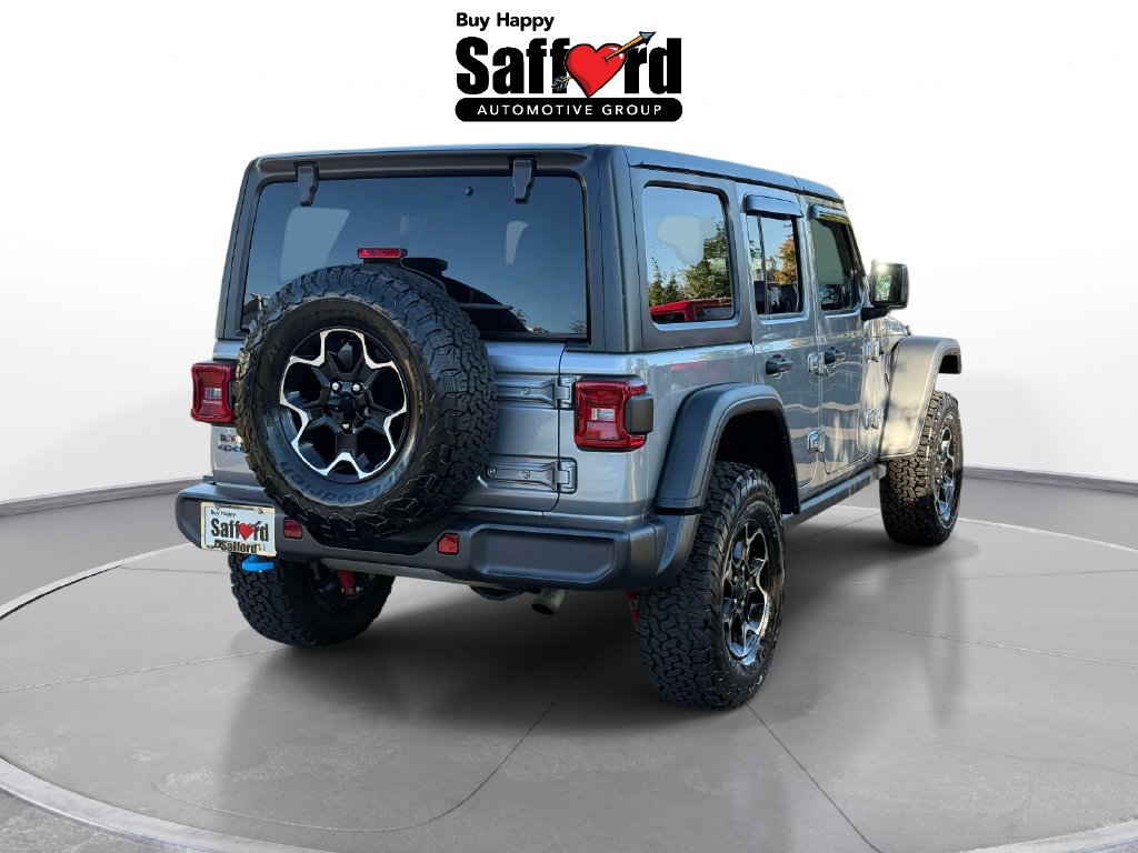 Used 2021 Jeep Wrangler Unlimited Rubicon 4xe w/ Cold Weather Group AWD/4WD image 8