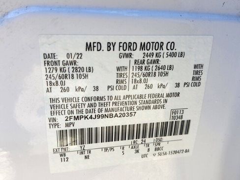 Used 2022 Ford Edge SEL w/ Sport Appearance Package image 27