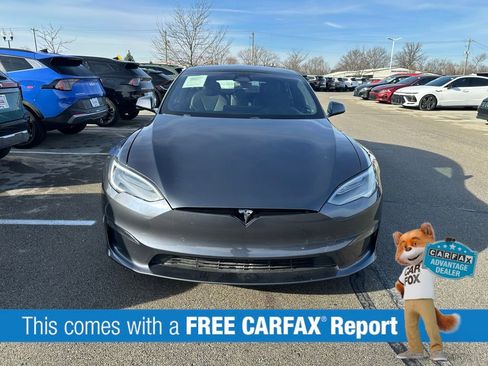 Used 2021 Tesla Model S Plaid image 2