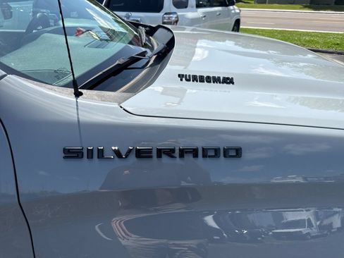 Used 2025 Chevrolet Silverado 1500 Custom w/ Turbomax Blackout Package AWD/4WD image 27