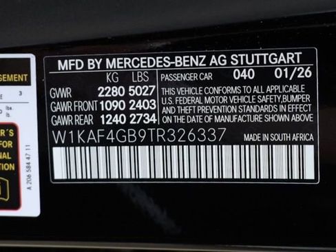 New 2026 Mercedes-Benz C 300 Sedan image 34