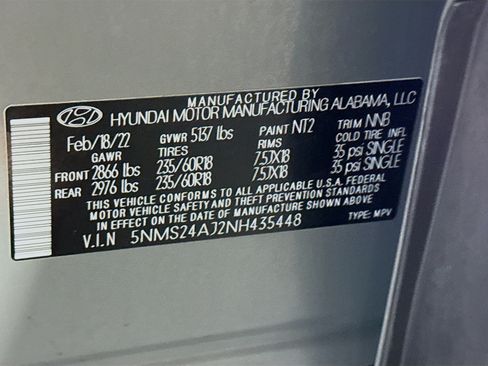 Used 2022 Hyundai Santa Fe SEL FWD image 40