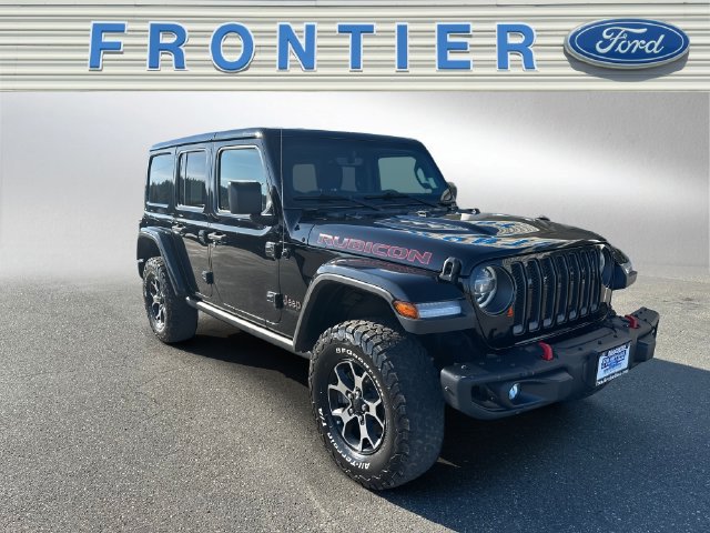 Used 2018 Jeep Wrangler Unlimited Rubicon w/ Uconnect 4C Nav & Sound Group AWD/4WD image 1