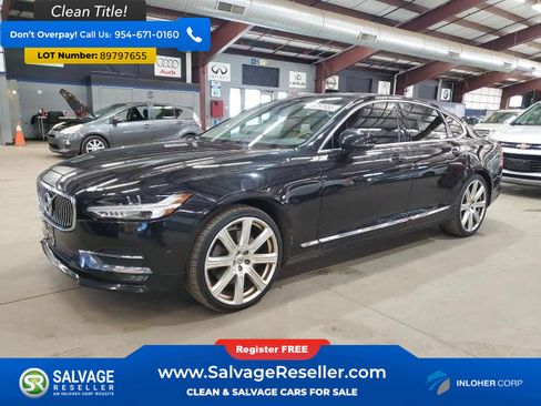 Used 2017 Volvo S90 T6 Inscription w/ Vision Package image 1