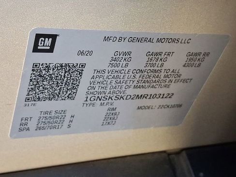 Certified 2021 Chevrolet Tahoe Premier w/ Premium Package image 31