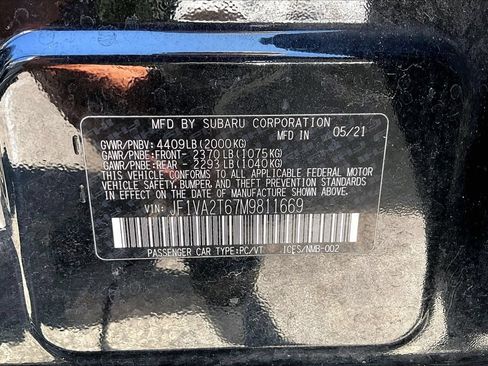 Used 2021 Subaru WRX STI Limited w/ Popular Package #3 (IZT) AWD/4WD image 16
