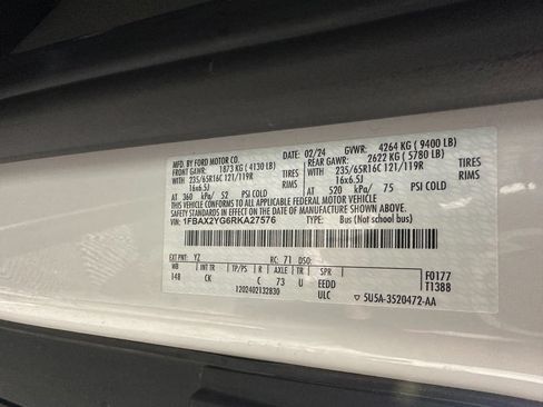 Used 2024 Ford Transit 350 XLT RWD image 30