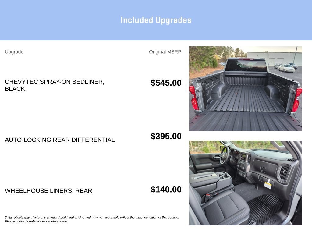New 2026 Chevrolet Silverado 1500 Custom RWD image 16