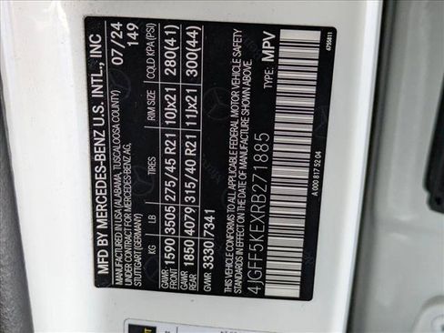 Certified 2024 Mercedes-Benz GLS 450 4MATIC image 30