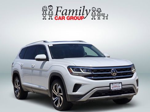 Used 2021 Volkswagen Atlas SEL Premium AWD/4WD image 2