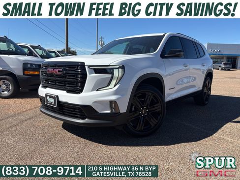 New 2026 GMC Acadia Elevation w/ Black Edition AWD/4WD image 1