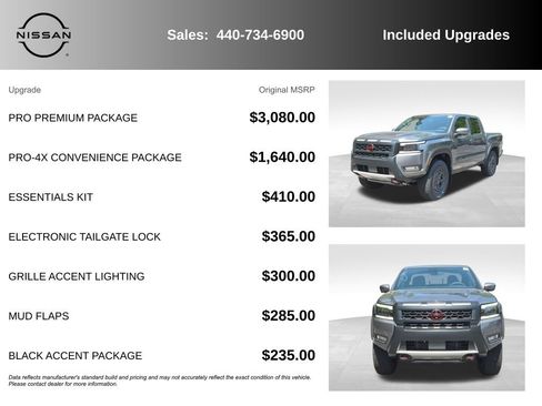 New 2026 Nissan Frontier PRO-4X w/ Pro Premium Package AWD/4WD image 7