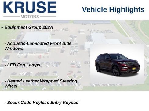 Used 2022 Ford Explorer XLT w/ Equipment Group 202A AWD/4WD image 4