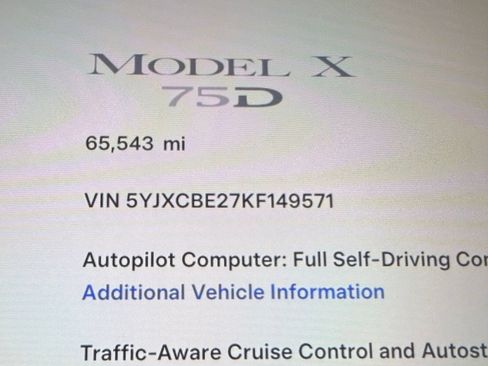 Used 2019 Tesla Model X 75D AWD/4WD image 33