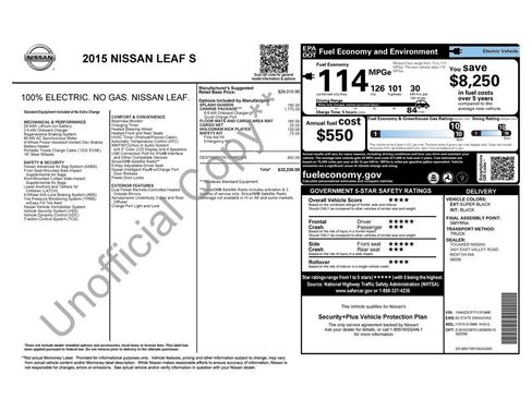 Used 2015 Nissan Leaf S w/ Charge Package image 24
