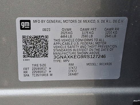 Used 2024 Chevrolet Equinox LT w/ LPO, Floor Liner Package FWD image 26