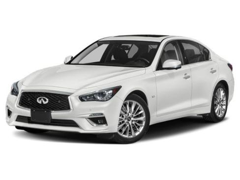 Used 2020 INFINITI Q50 Luxe w/ Cargo Package RWD image 1
