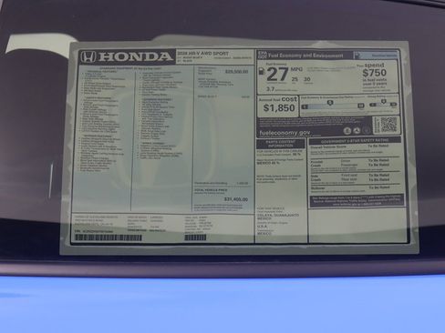 New 2026 Honda HR-V Sport image 26