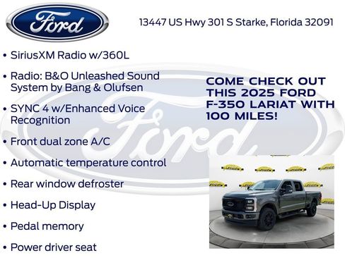 New 2025 Ford F350 Lariat w/ Lariat Ultimate Package image 30