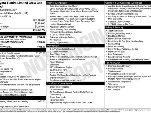 Used 2024 Toyota Tundra Limited RWD image 38