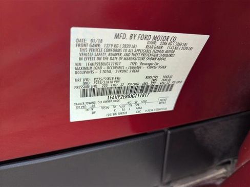 Used 2018 Ford Taurus SEL w/ Equipment Group 201A FWD image 22