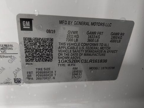 Used 2020 GMC Yukon SLT w/ HD Trailering Package AWD/4WD image 33