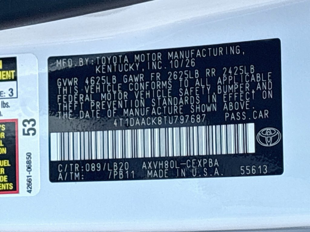 New 2026 Toyota Camry XSE FWD image 31