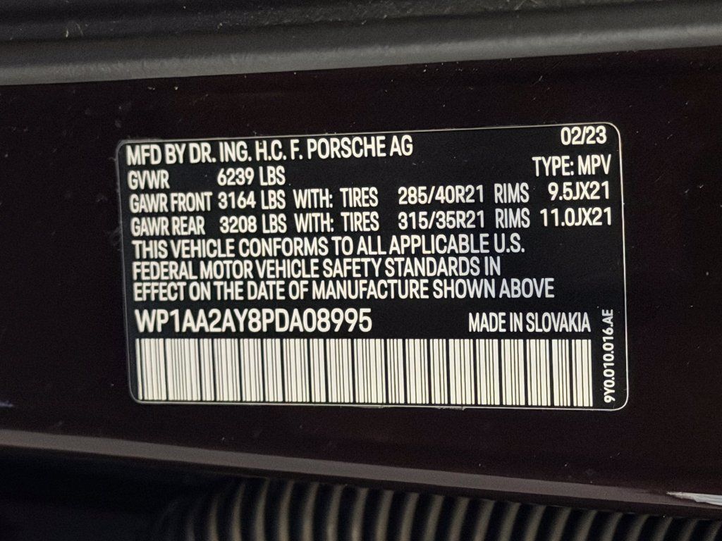 Certified 2023 Porsche Cayenne Platinum Edition AWD/4WD image 27