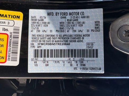 New 2026 Ford Bronco Sport Big Bend AWD/4WD image 30