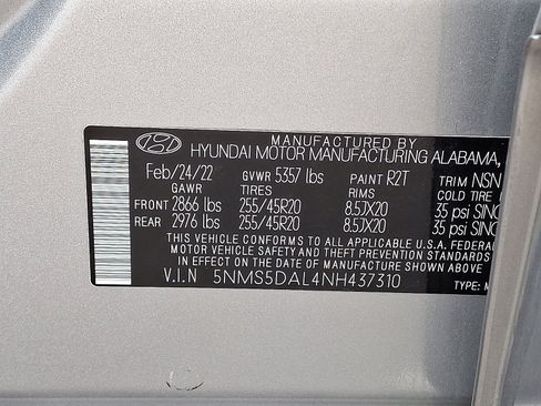 Certified 2022 Hyundai Santa Fe Calligraphy image 26