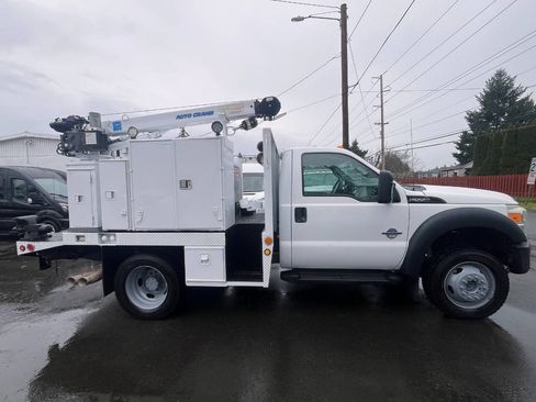 Used 2012 Ford F550 4x4 Regular Cab Super Duty w/ Payload Upgrade Pkg image 1