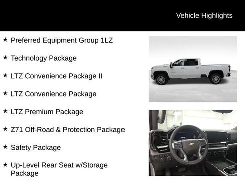 New 2025 Chevrolet Silverado 2500 LTZ w/ LTZ Premium Package image 17