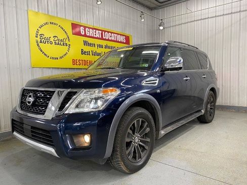 Used 2017 Nissan Armada Platinum w/ Captain Seat Package image 1