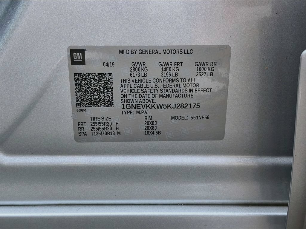 Used 2019 Chevrolet Traverse Premier AWD/4WD image 34