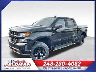 Used 2021 Chevrolet Silverado 1500 Custom Trail Boss w/ LPO, Dark Essentials Package AWD/4WD video 1