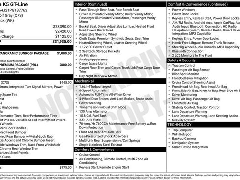 Used 2023 Kia K5 GT-Line image 40