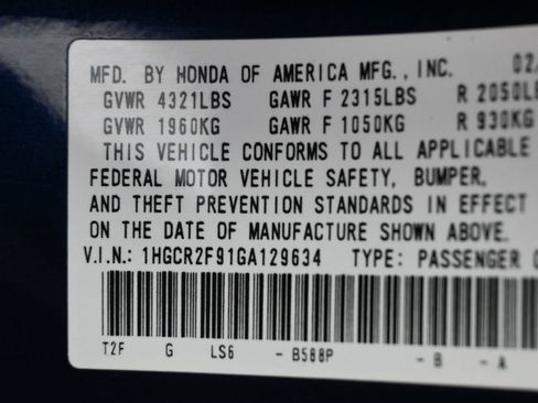 Used 2016 Honda Accord EX-L image 14