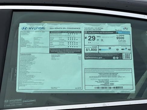 Used 2025 Hyundai Sonata SEL image 7