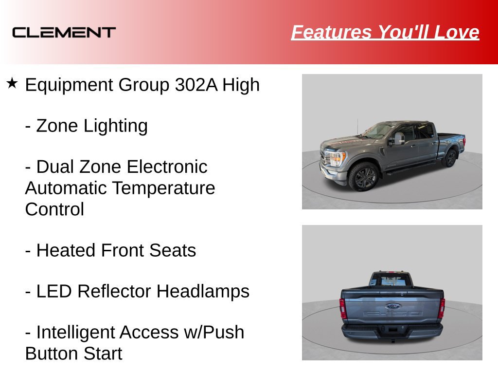 Used 2023 Ford F150 XLT w/ Equipment Group 302A High AWD/4WD image 28