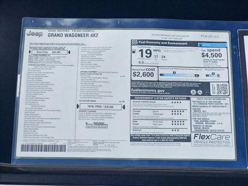 New 2026 Jeep Grand Wagoneer 2WD w/ Premium Group I image 18