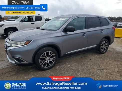Used 2017 Mitsubishi Outlander ES AWD/4WD image 1