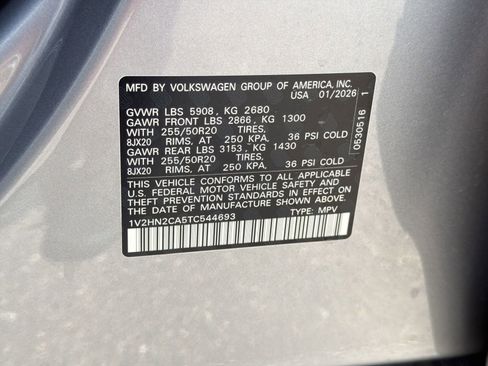 New 2026 Volkswagen Atlas SE AWD/4WD image 19